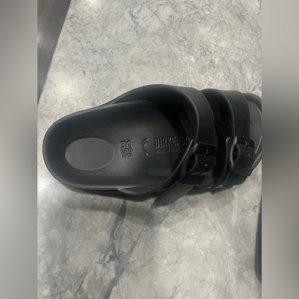 Birkenstock Kids Black Sandals 13 new - Picture 5 of 10
